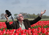 Ab zet de bloemetjes buiten
